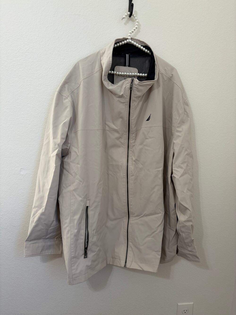 Nautica Size 5X Jacket Water Resistant Windproof Outdoors Camping Hiking Coat